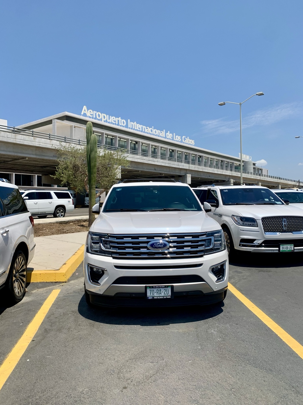 Cabo Ground Services private vehicle at Marquis Los Cabos